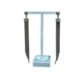 Silver Rope Earrings